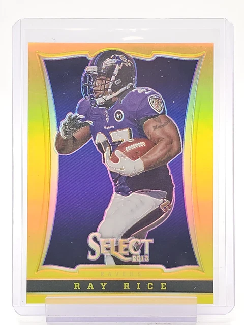 Ray Rice 2013 Panini Select Gold Prizm #16 /10 Ravens Q2091