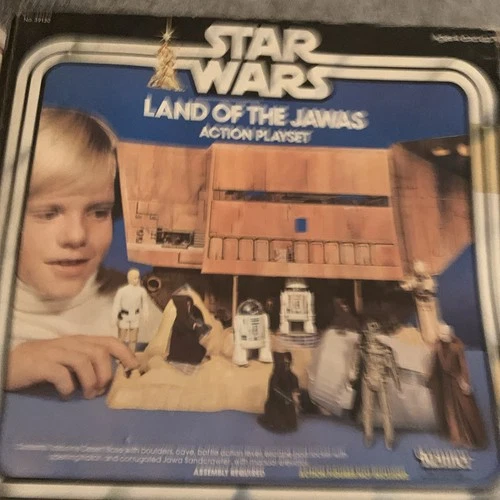 Vintage Star Wars Land Of The Jawas Playset With Original Box