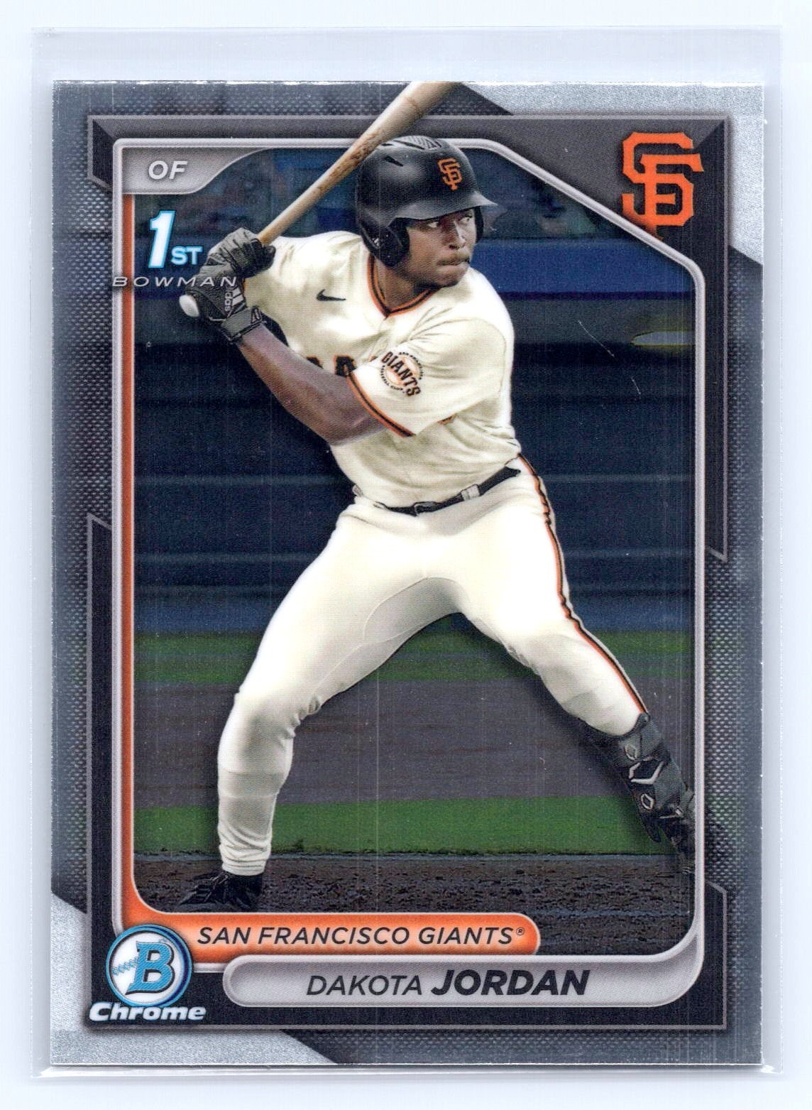 2024 Bowman Draft #BDC-71 Dakota Jordan Chrome