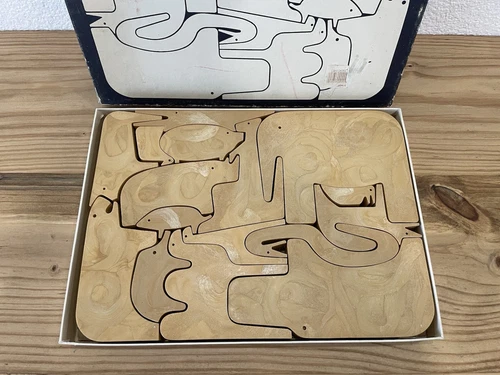 Enzo Mari 16 Animali Danese Milano 3015D Art Puzzle - Picture 3 of 5