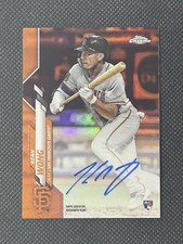 2020 TOPPS CHROME ROOKIE AUTO KEAN WONG ORANGE REFRACTOR /25 CARD #RA-KW RC