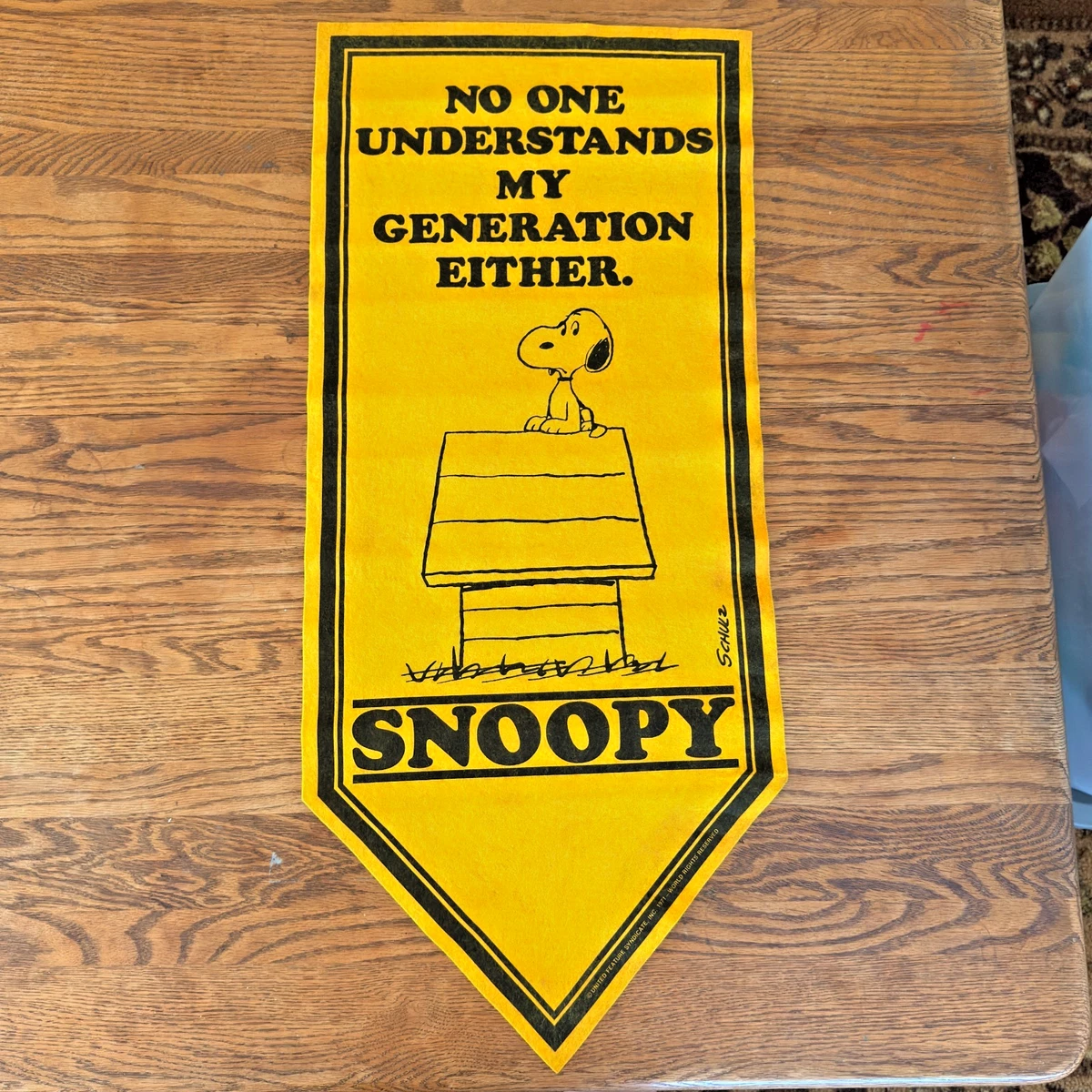 Snoopy Banner for sale | eBay