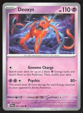 Pokemon Deoxys Uncommon 031/086 Chaos Rising NM