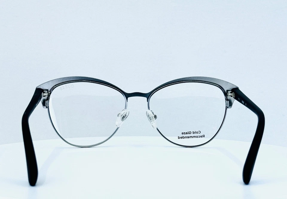 NEW GUESS GU2664-S 002 Black Silver Womens Browline Eyeglasses 55-16-140 B:47 - Image 4 of 4