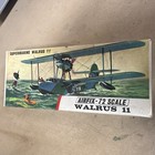 Airfix Pattern 282 1/72 Scale Supermarine Walrus 11 Red Stripe Vintage Model Kit