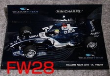 Williams F1 FW28 Weber 1/43 Scale Diecast [Age 13+]