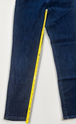Levi's 721 High Rise Skinny Blue Jeans Stretch Women's Size 29 Dark Wash - Picture 3 of 13