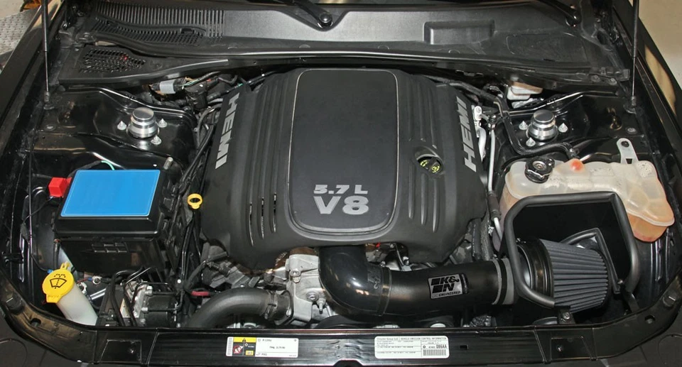 K&N 71-1542 BlackHawk Air Intake For 2009-2023 Dodge Challenger Charger 300 5.7L - Image 3 of 4