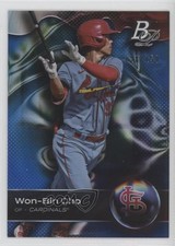 2023 Bowman Platinum Top Prospects Blue 128/150 Won-Bin Cho #TOP-92 1fn3