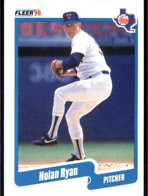 1990 Fleer #313 Nolan Ryan