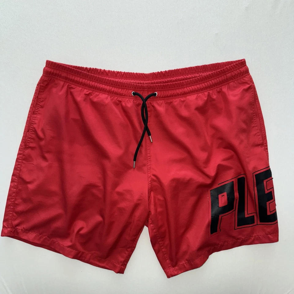 Philipp Plein Badeshorts Herren 3Xl Dunkelrot