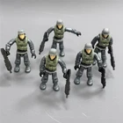 Lot 5 Custom Mega Bloks Consturx Call Of Duty COD Soldier Building Figure #K01