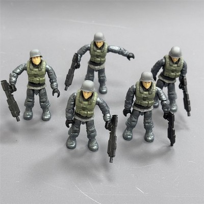Lot 5 Custom Mega Bloks Consturx Call Of Duty COD Soldier Building Figure #K01
