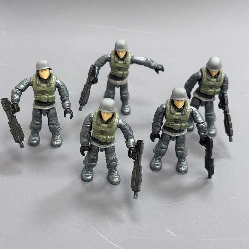 Lot 5 Custom Mega Bloks Consturx Call Of Duty COD Soldier Building Figure #K01