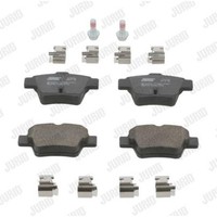 Jurid BremsbeläGe Bremsbelegsatz Hinten FüR Peugeot 207 CC 307 CitroëN C4