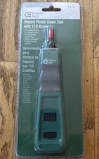 COMMERCIAL ELECTRIC Impact Punch Down Tool with 110 Blade -BRAND NEW