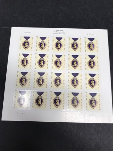 Scott#4529 Purple Heart Medal -Sheet of 20 Forever Postage Stamps MNH-2011 - 第 1/1 張圖片