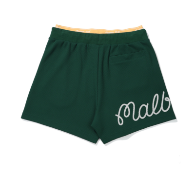 Malbon Golf] Travel Waffle Shorts (Woman) - Green - Size 25