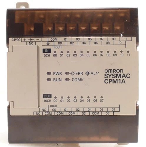 OMRON SYSMAC CPM1A PROGRAMMABLE LOGIC CONTROL CPM1A-20CDT1-D 