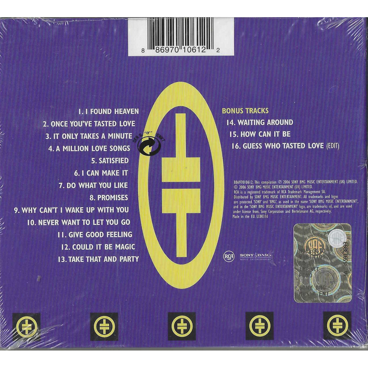 西12” Take That Take That &amp; Party 74321109231 RCA, RCA /00250 51a+lPQgZyL._SY200_QL15_.jpg