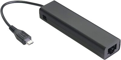 Fire　TV　Stick　と　イーサネットアダプタ Amazon.com: ZEXMTE Ethernet Adapter for Fire TV Stick, Micro USB