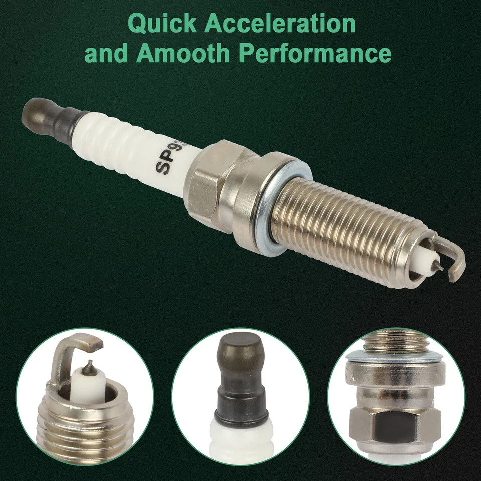 6x bujías de iridio y platino para Infiniti Q70 V6 2014-2018 3,5 L Foto 2 de 4