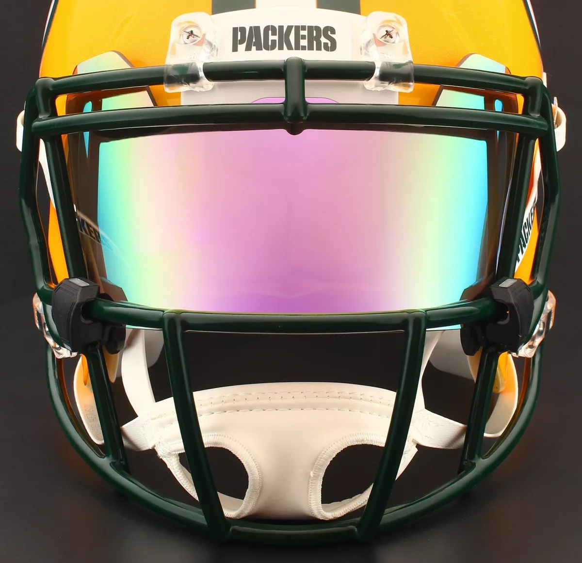 GREEN BAY PACKERS NFL Football Helmet Visor REVO AMETHYST Color