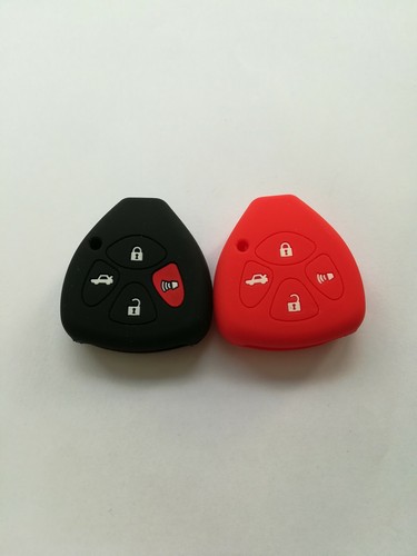 2-Pack Key Cover For Toyota Camry 2007-2011 – HYQ12BBY, 89070-06232 (Black + Peach) 3 thumbnail image