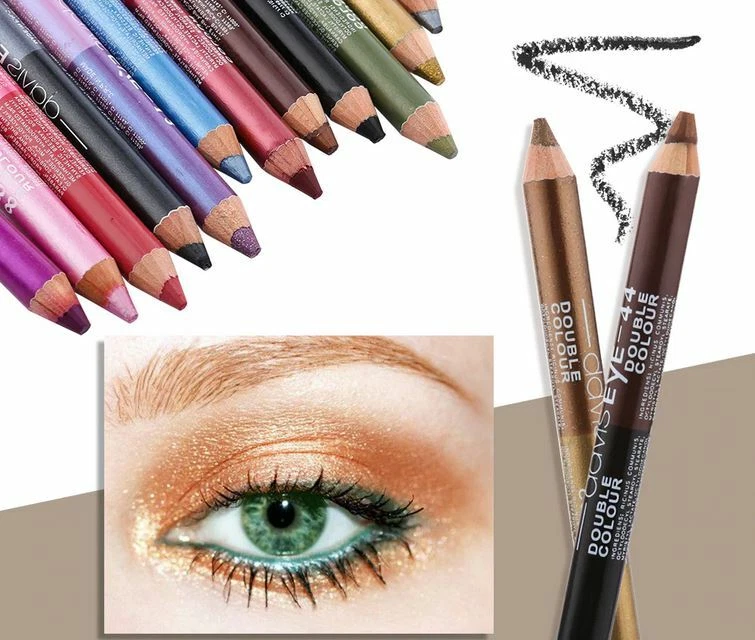 crayon yeux jumbo Double couleur kajal eyeliner Davis - Imagen 3 de 4