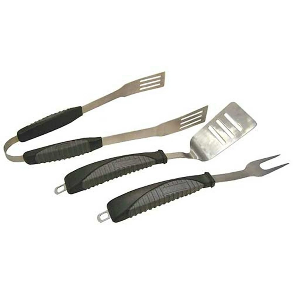 Coleman 3-Piece BBQ Tool Set with Fork, Slotted Spatula, and Tongs (2000002563) - Image 3 of 3
