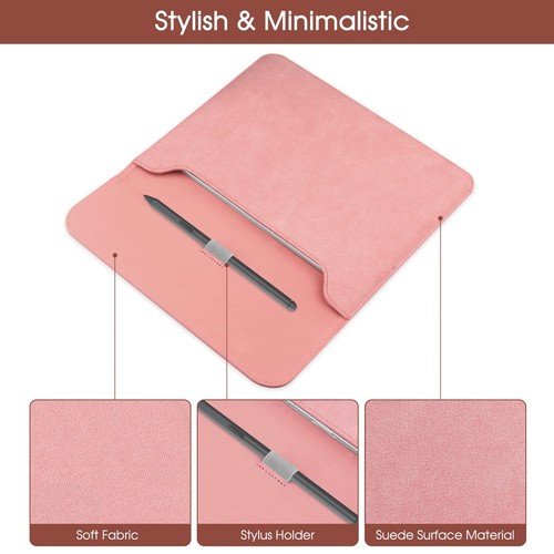HoYiXi Universal Sleeve Case for 10.2 inch eBook10.3'' Pink - Picture 4 of 6