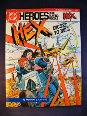 Hex Escort To Hell - DC Heroes RPG - Mayfair Games 214