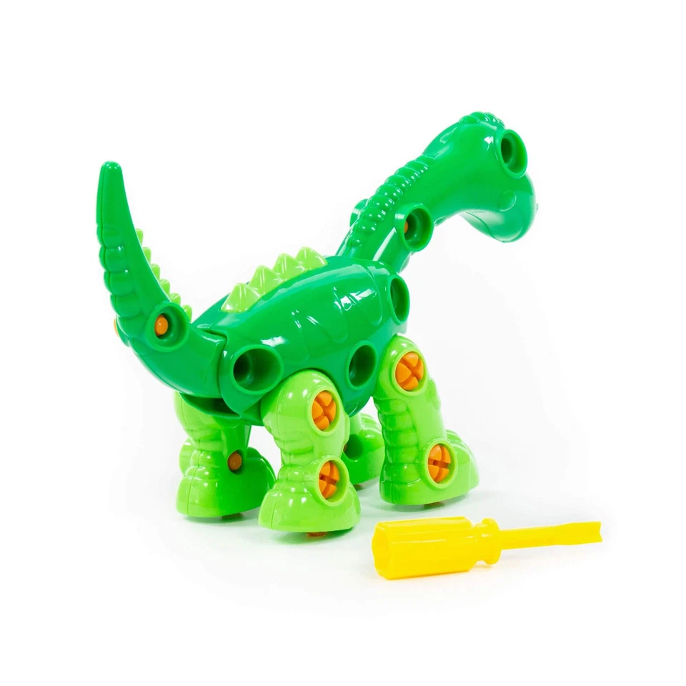 WADER 35-tlg. Konstruktionsset Dinosaurier Spielfigur Spielzeug 'Diplodocus' - Bild 4 von 4