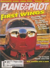 Plane & Pilot (Mar 1992) Mooney TLS, Ercoupe, Backcountry, New Zealand Flying