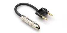 Hosa Cable BNP-116BK 1/4 inch To Banana Plug Speaker Adaptor