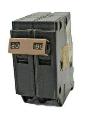 Circuit Breakers - 2 Pole 80 Amp