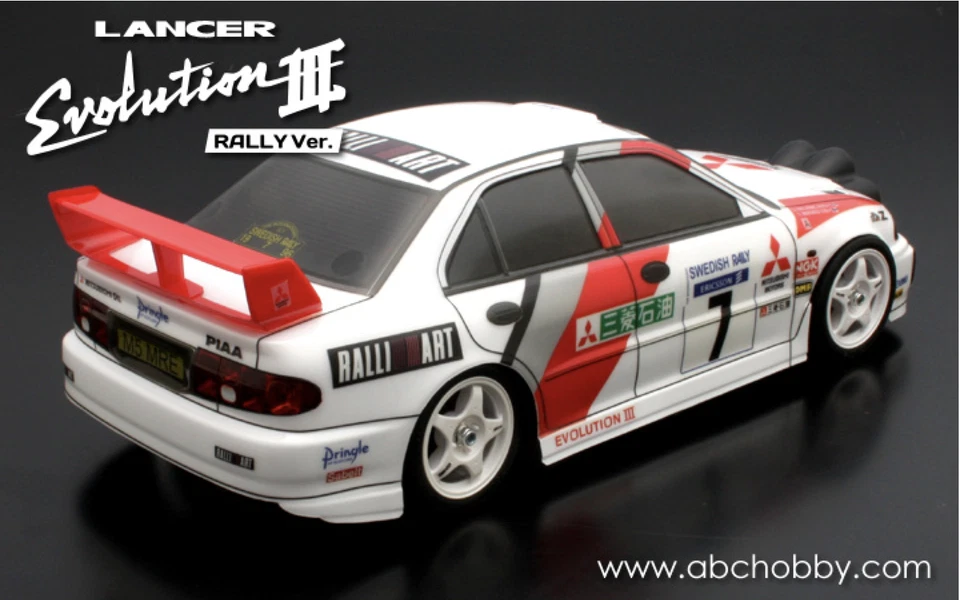 ABC-Hobby 66148 1/10 Mitsubishi Lancer Evolution 3 Rallye Version - Bild 2 von 4