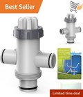 Swimming Pool Hose Plunger Valve 1.25in Plastic Multi-function Pool Part