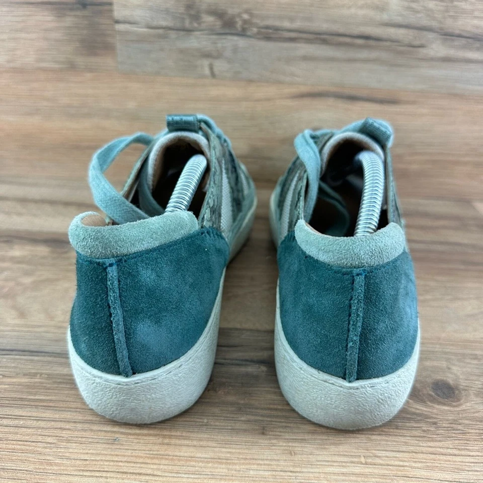 Frye 女式 Webster Overlay 低蕾丝运动鞋玉多码 7.5M — 第 3/4 张图片