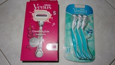 Rasoir Vénus Comfortglide Sugarberry + 3 Vénus 3 Sensitive Skin Elixir