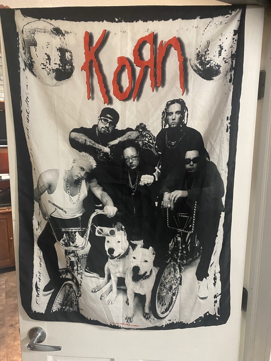 KORN バンド　band 販促品　ラグ　ポスター　フラッグ KORN バンド band 販促品 ラグ ポスター フラッグ - メルカリ