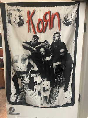 Korn フラッグポスター90s