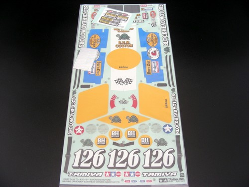 Tamiya 58695 BLOCKHEAD MOTORS 2021 58525 ¡Juego de calcomanías Wild One todoterreno! - Imagen 2 de 4