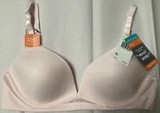 NWT WARNER'S FLEX REVOLUTION LIGHT PINK UNDERWIRE BRA RD3761A SIZE 36B $42
