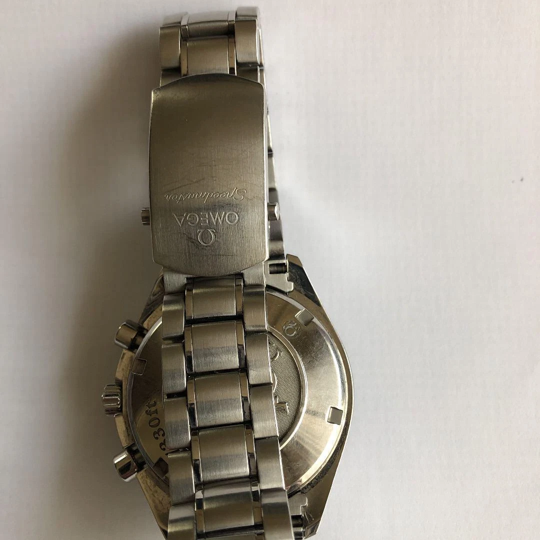 Omega Speedmaster Ref.323.30.40.40.06.001 Date SS Cal.3304 Automatic Mens Watch