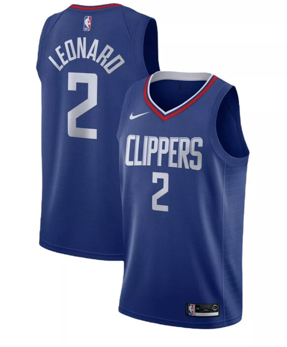 Nike Los Angeles Clippers Kawhi Leonard Icon Swingman Jersey