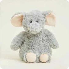 Warmies Elephant Heatable and Coolable Weighted Stuffed Animal Plush