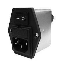 Astrodyne TDI/Radius Power RP188H-3-4.7-QD Power Entry Module IEC Inlet Filte...