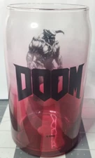 DOOM 2016 Glass Loot Crate DX Eternal Dark Ages Drinkware Bethesda ID Software