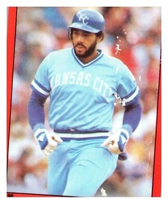 1982 Topps Willie Aikens Sticker #196
